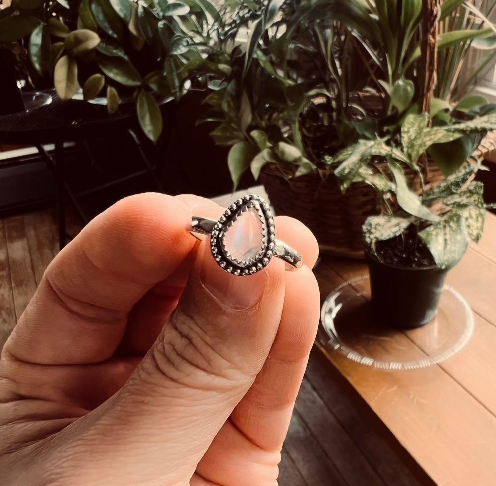 B- Moonstone Size 7.75